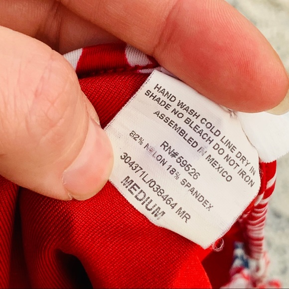 2IN1 Lucky Brand USA Vintage Swin Bikini Bottom TURNABLE Panties - Picture 12 of 16